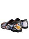 Pantofi loafers bărbați Dolce & Gabbana Multicolor Madonna Majolica Amalfi - imagine 6