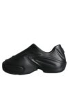 Adidași Dolce & Gabbana din cauciuc negru cu folie - imagine 5