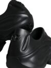 Adidași Dolce & Gabbana din cauciuc negru cu folie - imagine 8