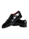 Dolce & Gabbana Pantofi eleganți din piele de vițel negri pentru bărbați - imagine 8