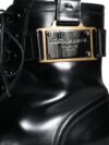 Bocanci Dolce & Gabbana negri cu logo, cu șireturi, până la gamă pentru bărbați - imagine 8