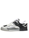 Adidași Dolce & Gabbana Custom 2.Zero cu vârf jos, negri și argintii - imagine 5