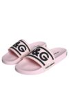 Sandale Dolce & Gabbana Negre și Roz din Cauciuc pentru Bărbați - imagine 3