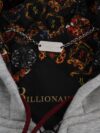 Billionaire Italian Couture Costum Sport Elegant Gri din Bumbac - imagine 8