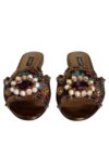 Dolce & Gabbana Pantofi plata cu embellisment multicolori - imagine 2