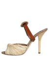 Sandale cu toc din cristal multicolor Dolce & Gabbana - imagine 5