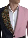 Blazer Dolce & Gabbana cu model multicolor - imagine 2