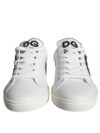 Adidași Dolce & Gabbana Portofino cu Inimă Sacră Albă - imagine 2