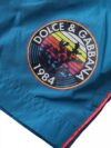 Costume de baie Dolce & Gabbana Turquoise DG Logo - imagine 3