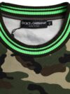 Sweatshirt Dolce & Gabbana cu model camuflaj multicolor - imagine 5