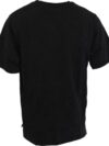 Dolce & Gabbana Tricou Negru din Bumbac cu Imprimare Grafică - imagine 2