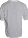 Tricou Dolce & Gabbana din bumbac alb cu guler rotund și mânecă scurtă - imagine 2