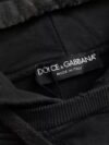 Dolce & Gabbana Tricou scurt cu glugă din bumbac negru - imagine 4