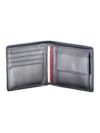 Portofel din piele albastră Tommy Hilfiger - imagine 3