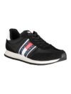 Tenisi Tommy Hilfiger din poliester negru - imagine 2