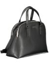 Calvin Klein Geantă elegantă neagră de umăr cu detalii logo - imagine 3