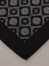 Dolce & Gabbana Eșarfă Geometrică Elegantă din Mătase - imagine 3