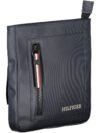 Geantă de umăr albastră Tommy Hilfiger cu detalii contrastante - imagine 3