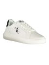 Calvin Klein Sneakers albe elegante cu șireturi - imagine 2
