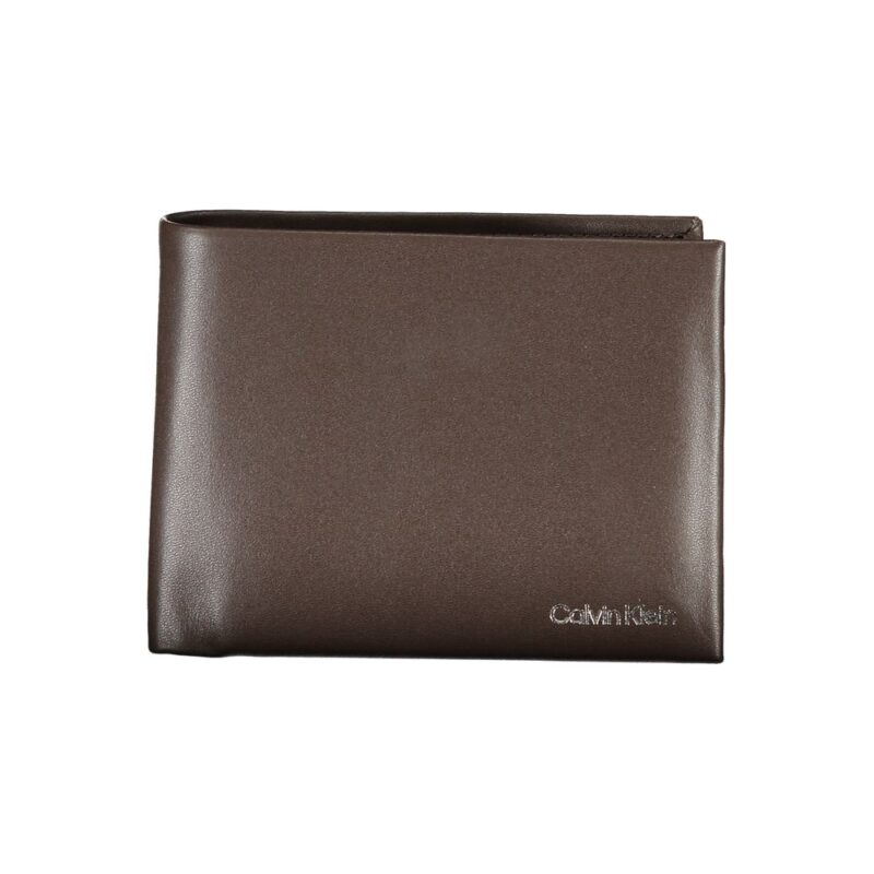 Portofel din piele elegant Calvin Klein cu două compartimente