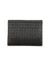 Calvin Klein Portofel pentru carduri elegant negru cu contrast - imagine 2