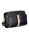 Geantă de mână din polietilenă albastră Tommy Hilfiger - imagine 3