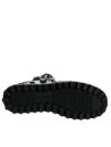 Bocanci sport Dolce & Gabbana negri cu alb cu imprimeu leopard - imagine 6