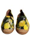 Pantofi espadrile Dolce & Gabbana multicolori cu lămâie - imagine 2