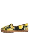 Pantofi espadrile Dolce & Gabbana multicolori cu lămâie - imagine 5
