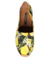 Pantofi espadrile Dolce & Gabbana multicolori cu lămâie - imagine 8