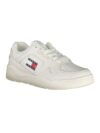 Tenisi albi din poliester Tommy Hilfiger - imagine 2