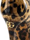 Cizme din piele multicolore Dolce & Gabbana - imagine 4