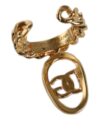 Inel cu lanț deschis DG Logo din aur Dolce & Gabbana - imagine 6