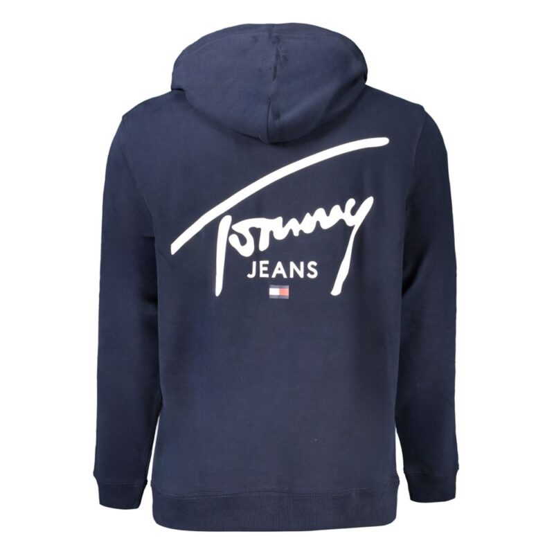 Pulover bărbați din bumbac albastru Tommy Hilfiger - imagine 2