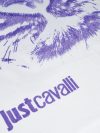 Just Cavalli Prosop de plajă alb din bumbac - imagine 3